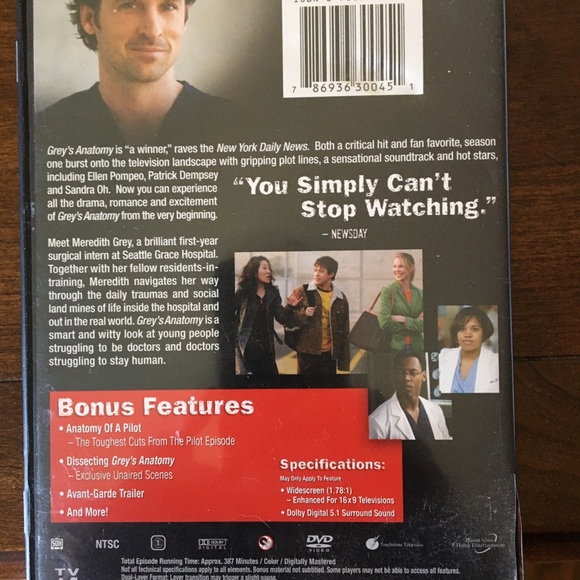 Grey’s Anatomy Season One    Where it all began! - Picture 4 of 4